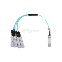 100G QSFP28 轉 4個25G SFP28 AOC有源光纜 OM3