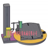 在線式圓盤纏繞機 惠州纏繞機價格 裹膜機自動化 水平纏繞機低