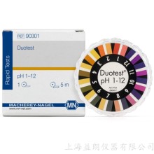 Duotest pH 1-12 兩個指標區pH測試紙 MN 90301