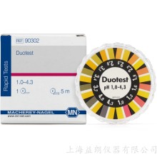 Duotest pH 1.0-4.3 兩個指標區pH測