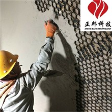 麗江礦槽龜甲網耐磨膠泥涂抹料施工現場指導